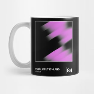 Xmal Deutschland / Minimalist Style Graphic Design Mug